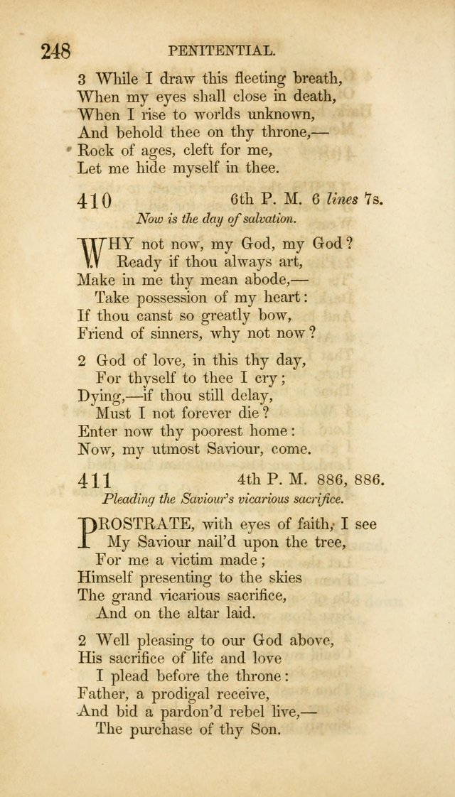 Hymns for the Use of the Methodist Episcopal Church. Rev. ed. page 255