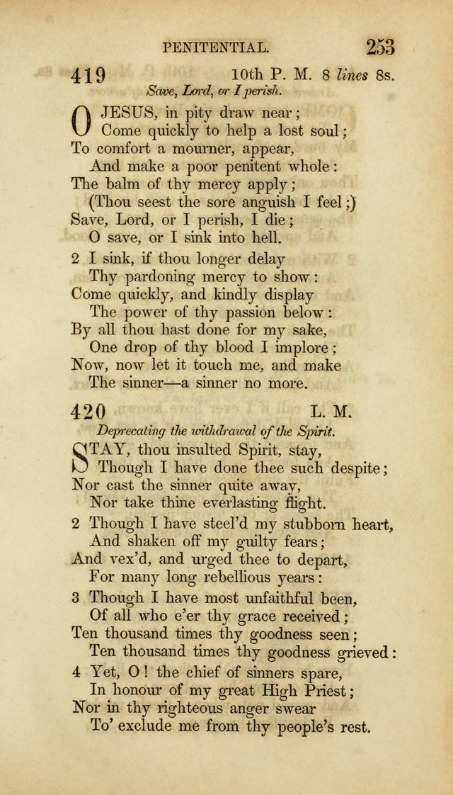 Hymns for the Use of the Methodist Episcopal Church. Rev. ed. page 260