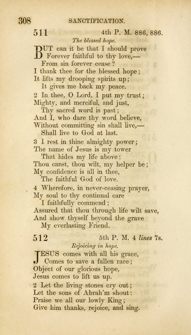 Hymns for the Use of the Methodist Episcopal Church. Rev. ed. page 315