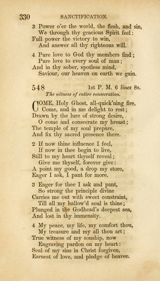 Hymns for the Use of the Methodist Episcopal Church. Rev. ed. page 337