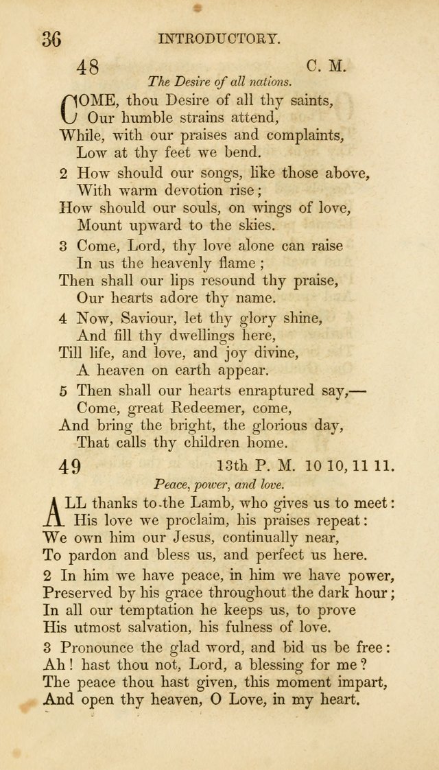 Hymns for the Use of the Methodist Episcopal Church. Rev. ed. page 43