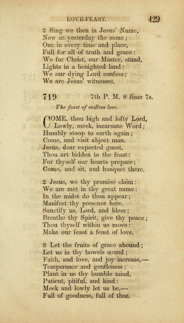 Hymns for the Use of the Methodist Episcopal Church. Rev. ed. page 436