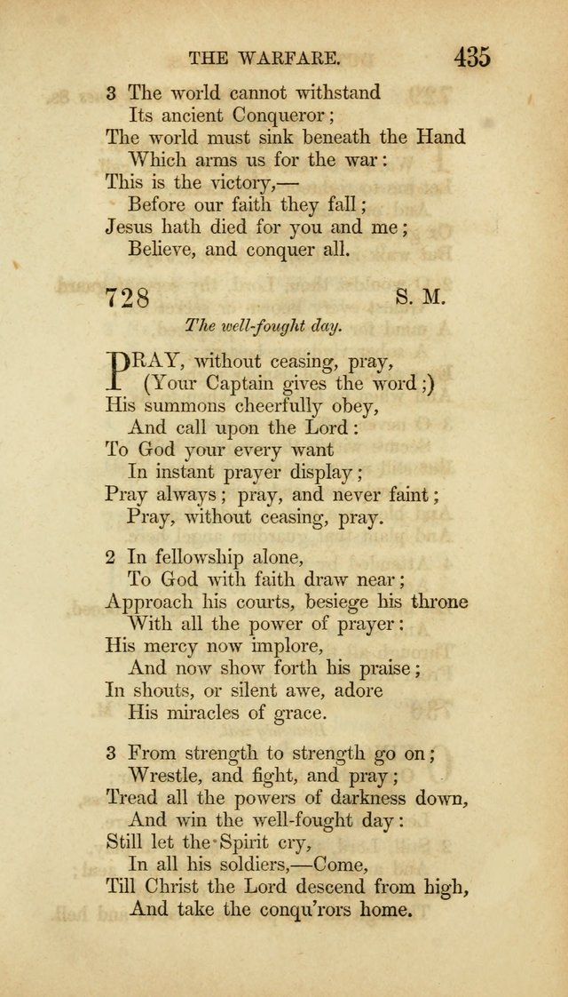 Hymns for the Use of the Methodist Episcopal Church. Rev. ed. page 442