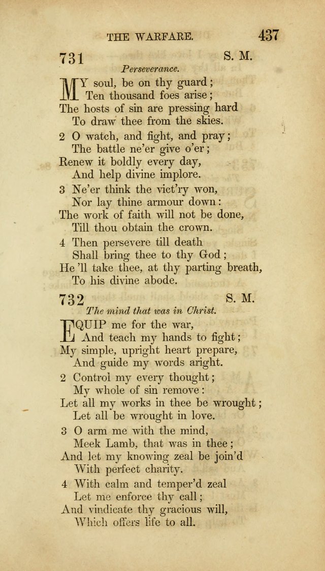 Hymns for the Use of the Methodist Episcopal Church. Rev. ed. page 444