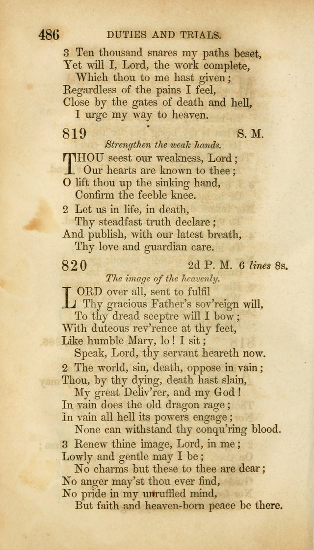 Hymns for the Use of the Methodist Episcopal Church. Rev. ed. page 493