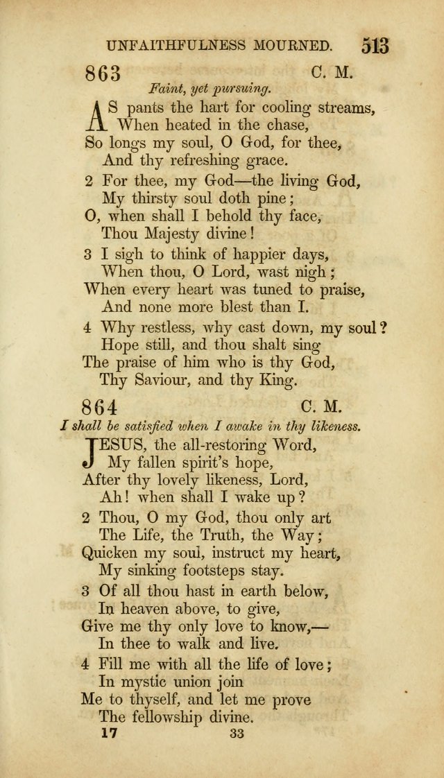 Hymns for the Use of the Methodist Episcopal Church. Rev. ed. page 520