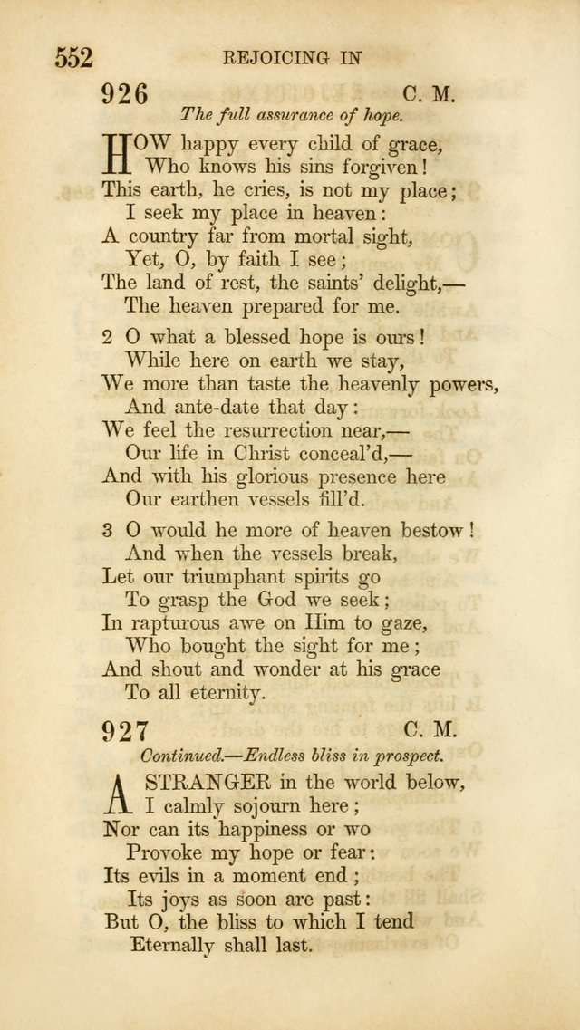 Hymns for the Use of the Methodist Episcopal Church. Rev. ed. page 559