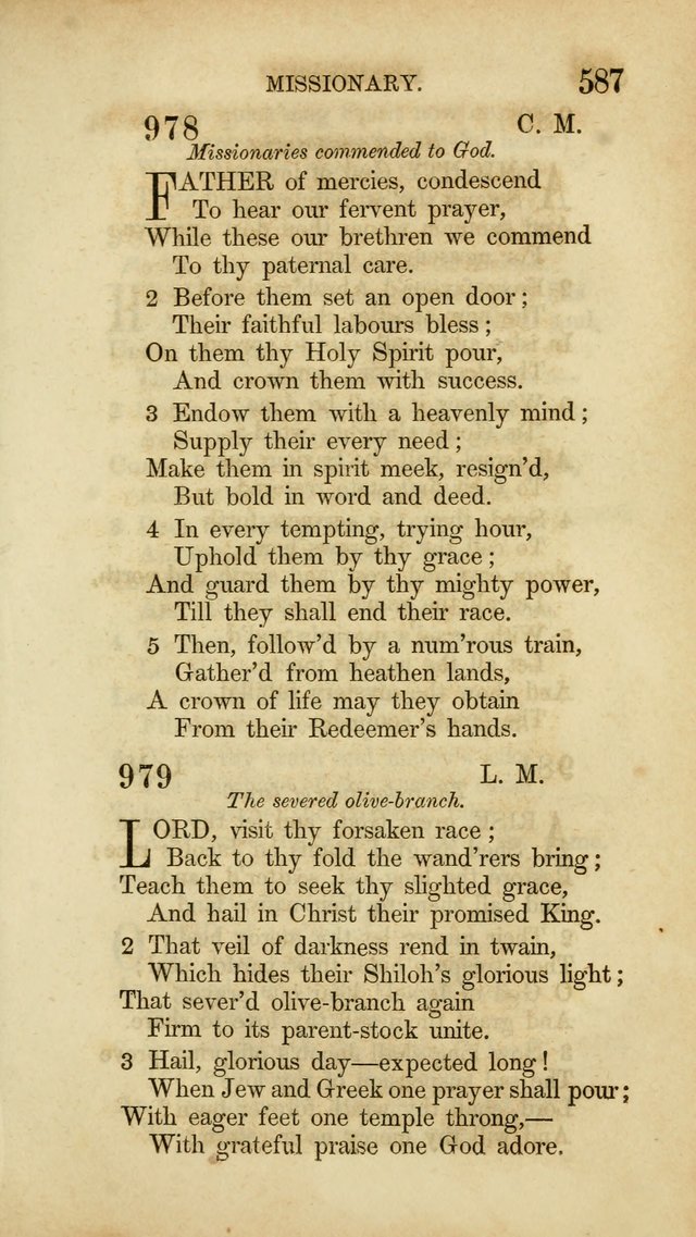 Hymns for the Use of the Methodist Episcopal Church. Rev. ed. page 594