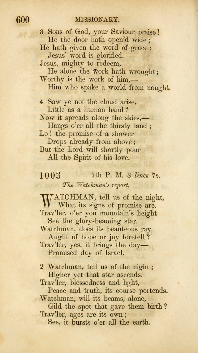 Hymns for the Use of the Methodist Episcopal Church. Rev. ed. page 607