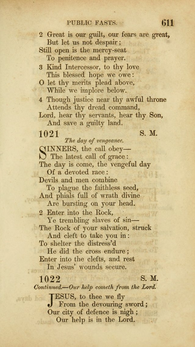 Hymns for the Use of the Methodist Episcopal Church. Rev. ed. page 618