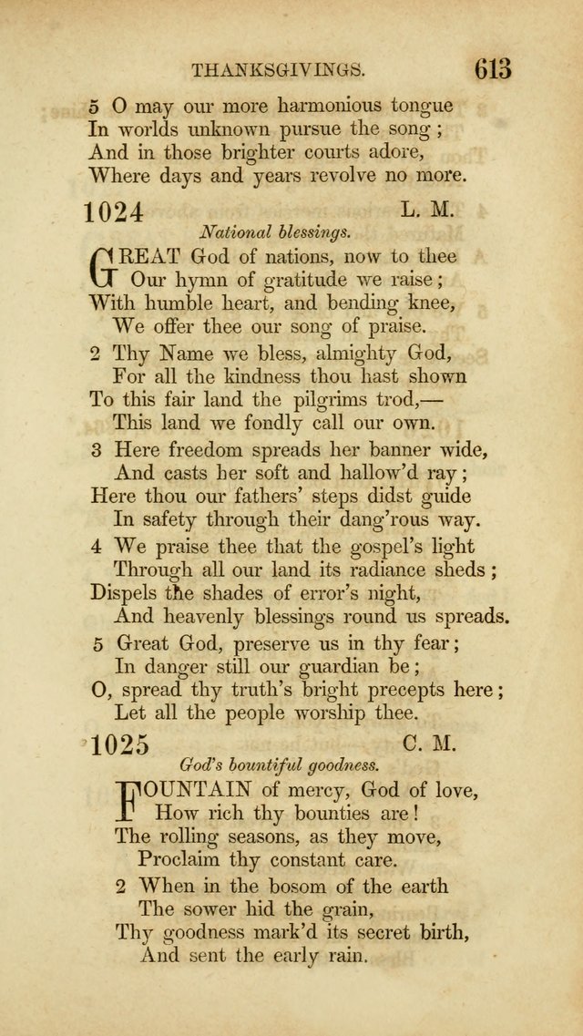 Hymns for the Use of the Methodist Episcopal Church. Rev. ed. page 620