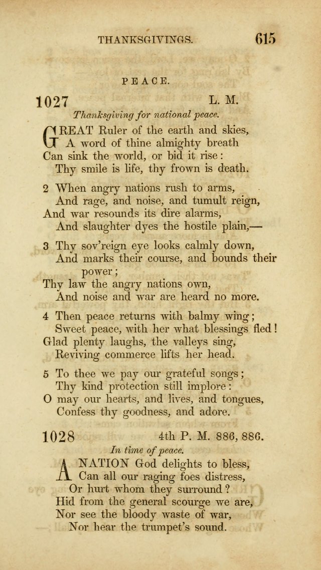 Hymns for the Use of the Methodist Episcopal Church. Rev. ed. page 622