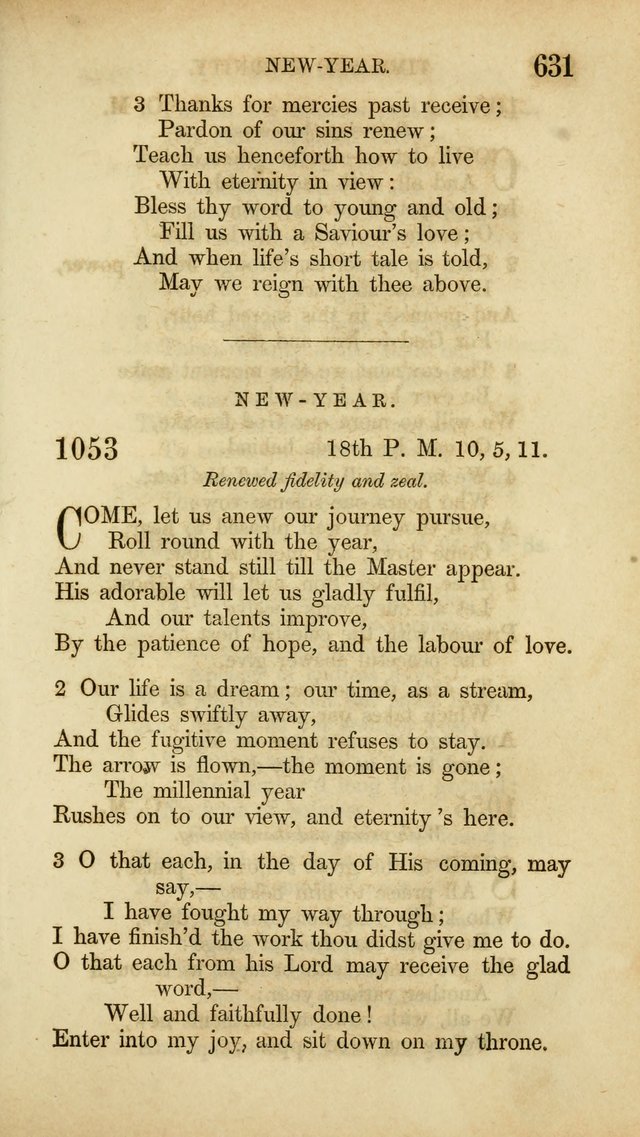 Hymns for the Use of the Methodist Episcopal Church. Rev. ed. page 638