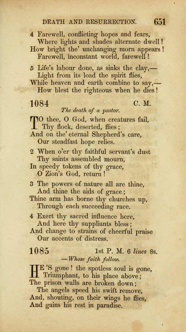 Hymns for the Use of the Methodist Episcopal Church. Rev. ed. page 658