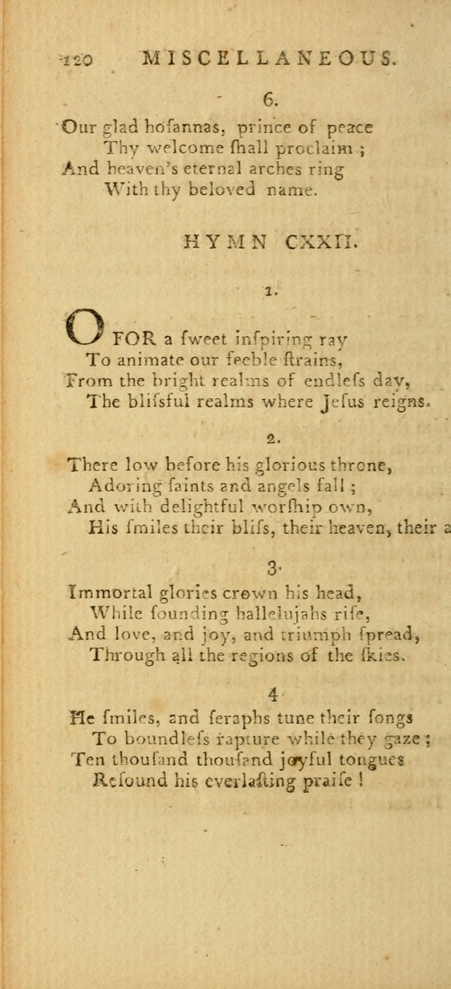 Hymns for the Use of the Society of United Christian Friends: with their constitution annexed page 120