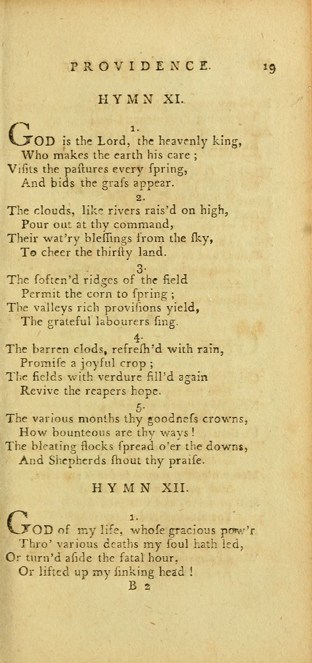 Hymns for the Use of the Society of United Christian Friends: with their constitution annexed page 19