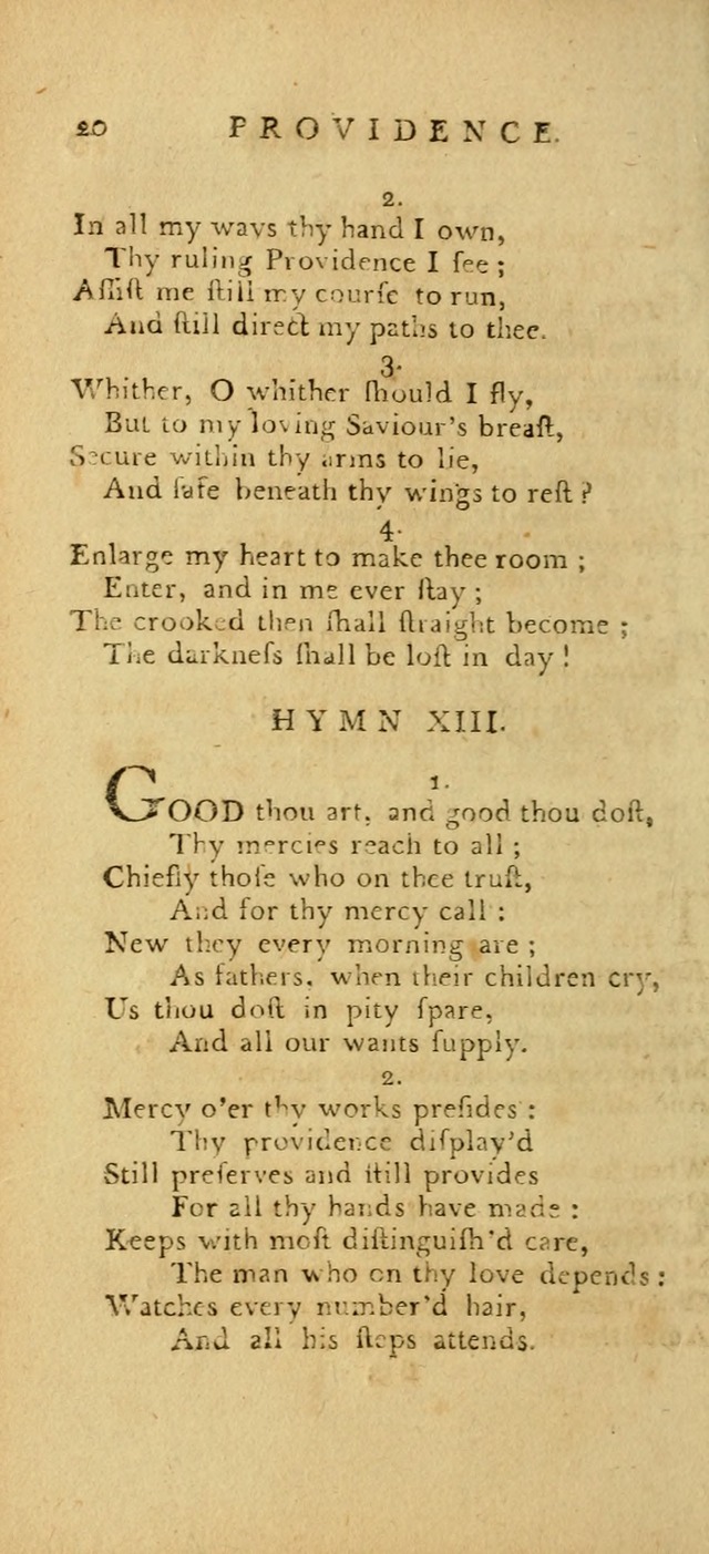 Hymns for the Use of the Society of United Christian Friends: with their constitution annexed page 20