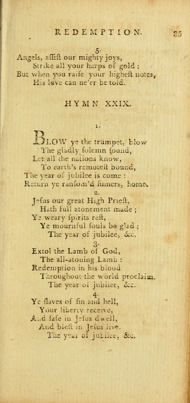 Hymns for the Use of the Society of United Christian Friends: with their constitution annexed page 35