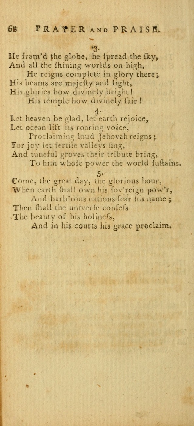 Hymns for the Use of the Society of United Christian Friends: with their constitution annexed page 68