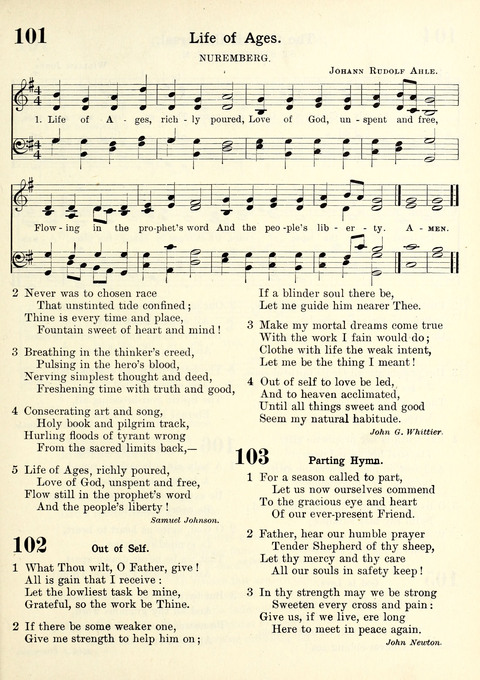 Heart and Voice: a collection of Songs and Services for the Sunday School and the Home page 182