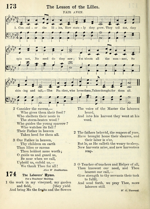 Heart and Voice: a collection of Songs and Services for the Sunday School and the Home page 233