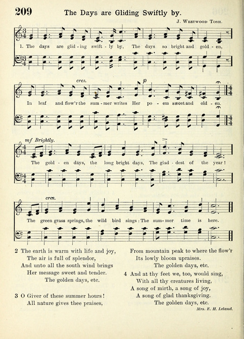 Heart and Voice: a collection of Songs and Services for the Sunday School and the Home page 255