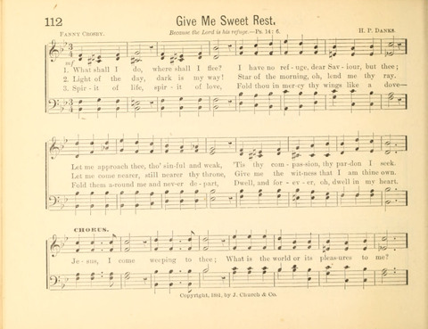 Heart and Voice: a New Collection of Sunday School Songs page 112