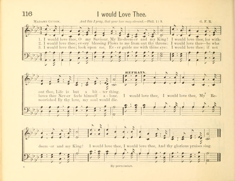 Heart and Voice: a New Collection of Sunday School Songs page 116