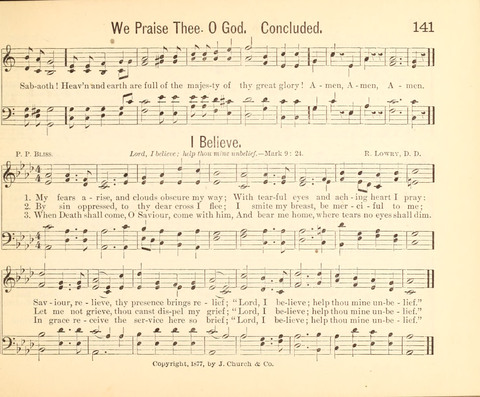 Heart and Voice: a New Collection of Sunday School Songs page 141