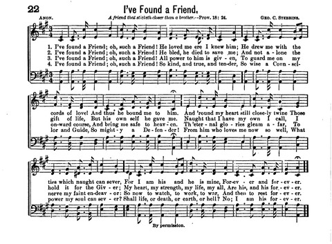 Heart and Voice: a New Collection of Sunday School Songs page 22