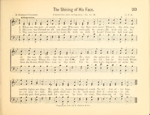 Heart and Voice: a New Collection of Sunday School Songs page 23