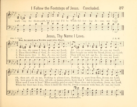 Heart and Voice: a New Collection of Sunday School Songs page 37