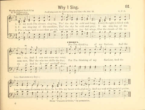 Heart and Voice: a New Collection of Sunday School Songs page 81