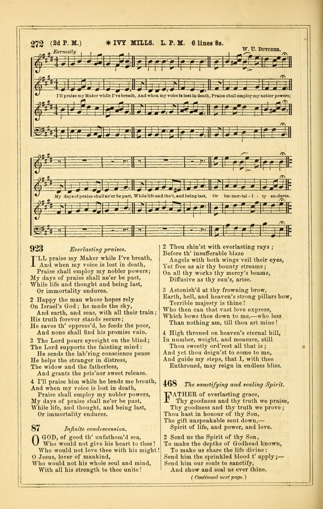 The Heart and Voice: or, Songs of Praise for the Sanctuary: hymn and tune book, designed for congregational singing in the Methodist Episcopal Church, and for congregations generally page 272