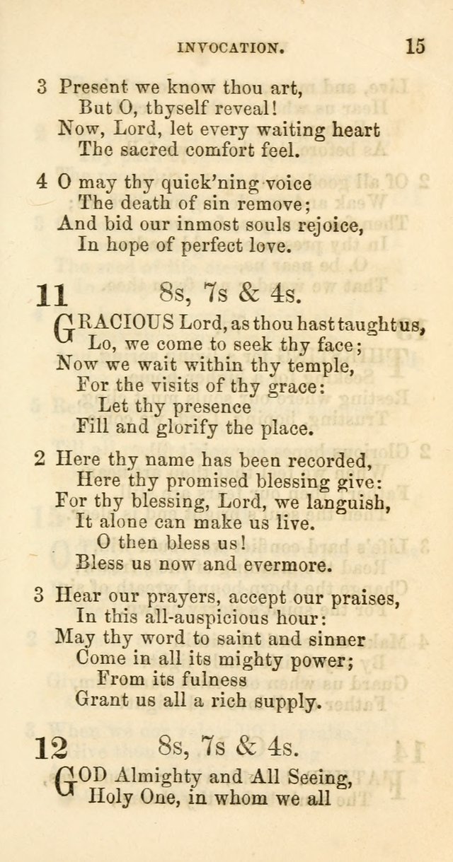 Hymns of Worship: designed for use especially in the lecture room, the prayer meeting and the family page 20