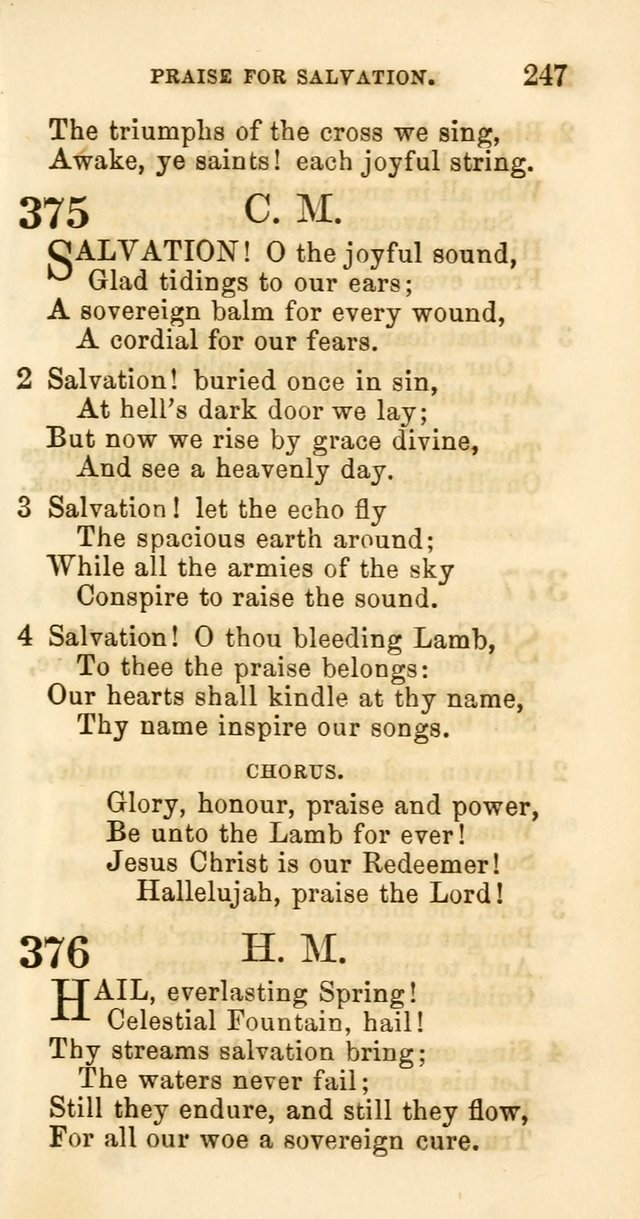 Hymns of Worship: designed for use especially in the lecture room, the prayer meeting and the family page 252