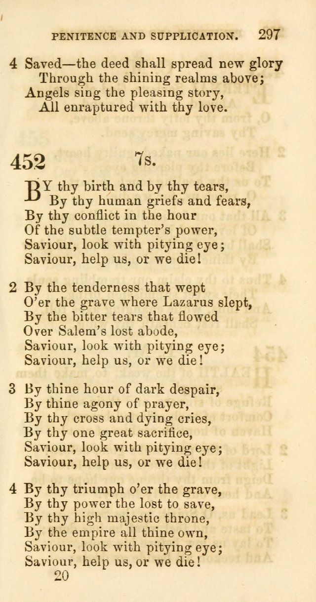 Hymns of Worship: designed for use especially in the lecture room, the prayer meeting and the family page 302