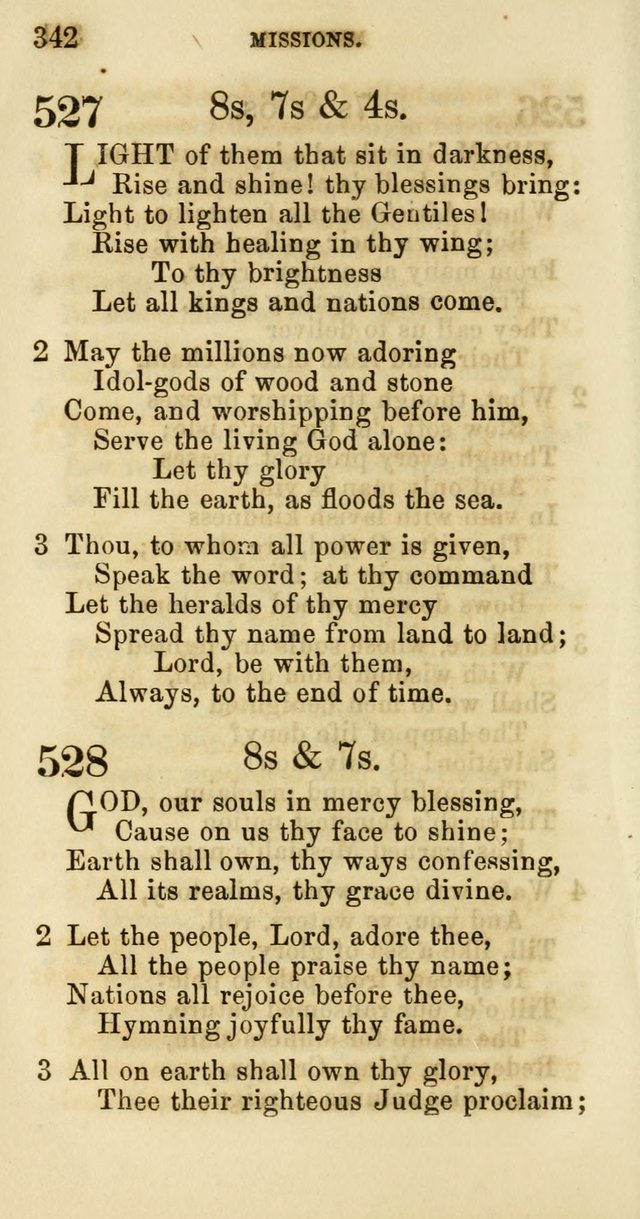 Hymns of Worship: designed for use especially in the lecture room, the prayer meeting and the family page 347