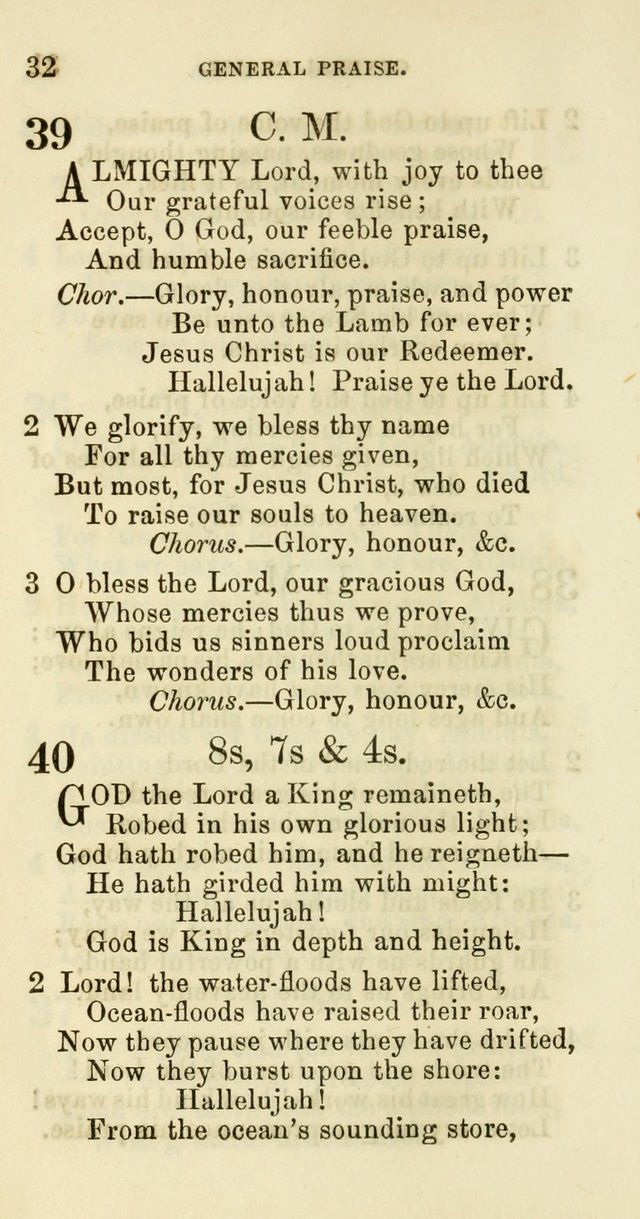 Hymns of Worship: designed for use especially in the lecture room, the prayer meeting and the family page 37