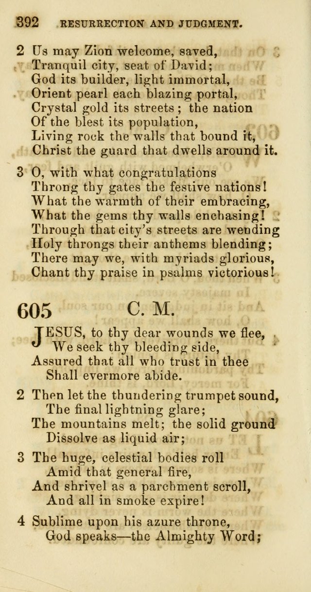 Hymns of Worship: designed for use especially in the lecture room, the prayer meeting and the family page 397