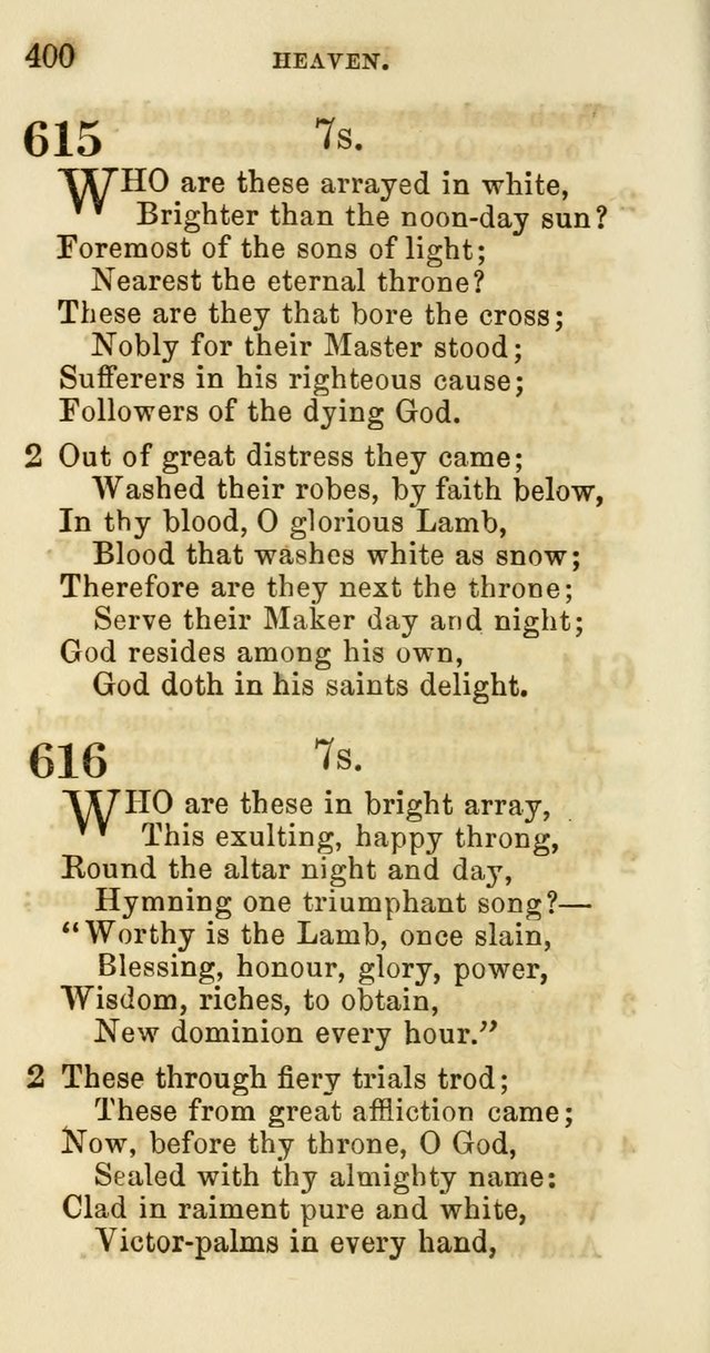 Hymns of Worship: designed for use especially in the lecture room, the prayer meeting and the family page 405