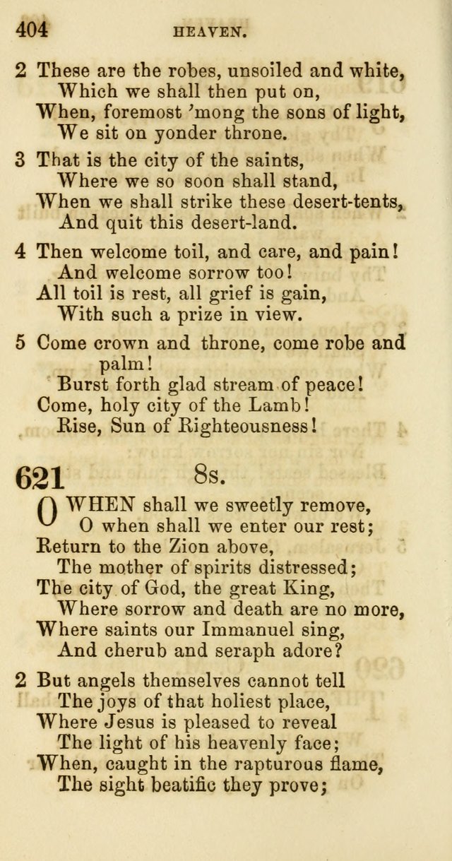 Hymns of Worship: designed for use especially in the lecture room, the prayer meeting and the family page 409