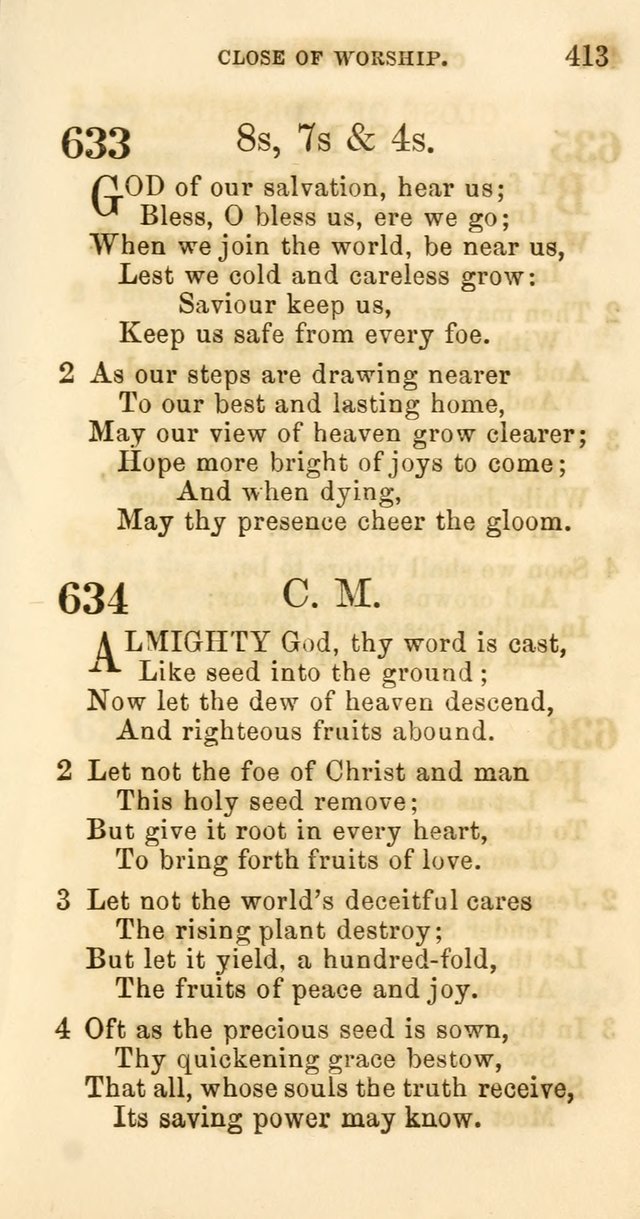 Hymns of Worship: designed for use especially in the lecture room, the prayer meeting and the family page 418