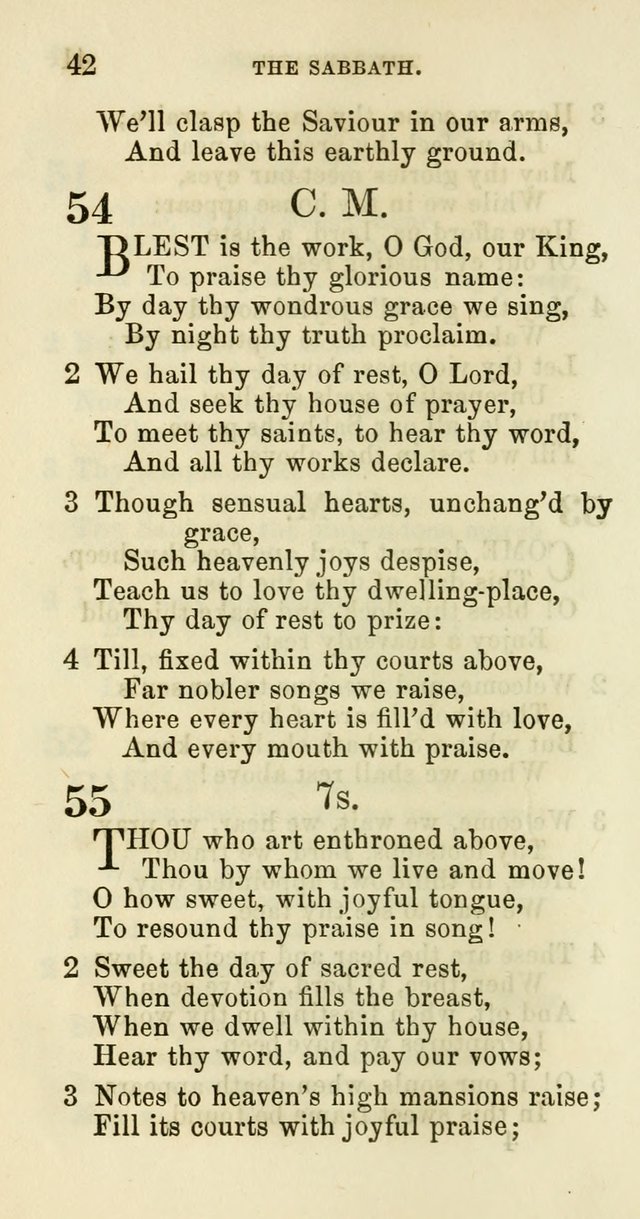 Hymns of Worship: designed for use especially in the lecture room, the prayer meeting and the family page 47