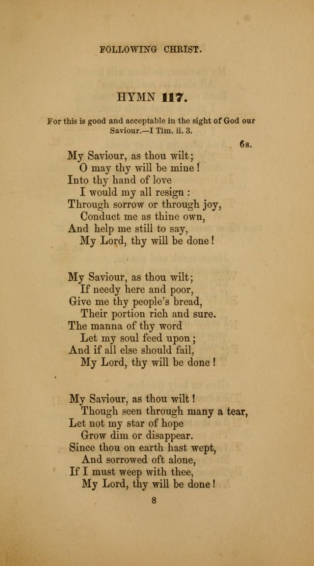 Hymns for the Worship of God: selected and arranged for the congregations connected with the Church of Scotland page 109