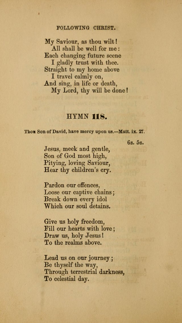 Hymns for the Worship of God: selected and arranged for the congregations connected with the Church of Scotland page 110