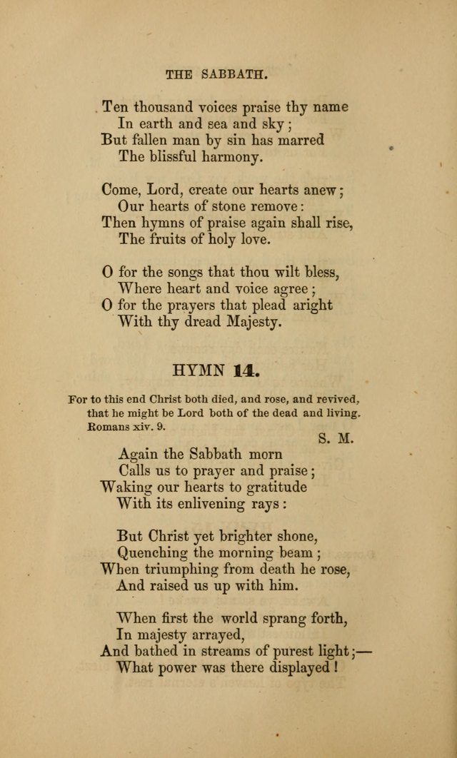 Hymns for the Worship of God: selected and arranged for the congregations connected with the Church of Scotland page 12