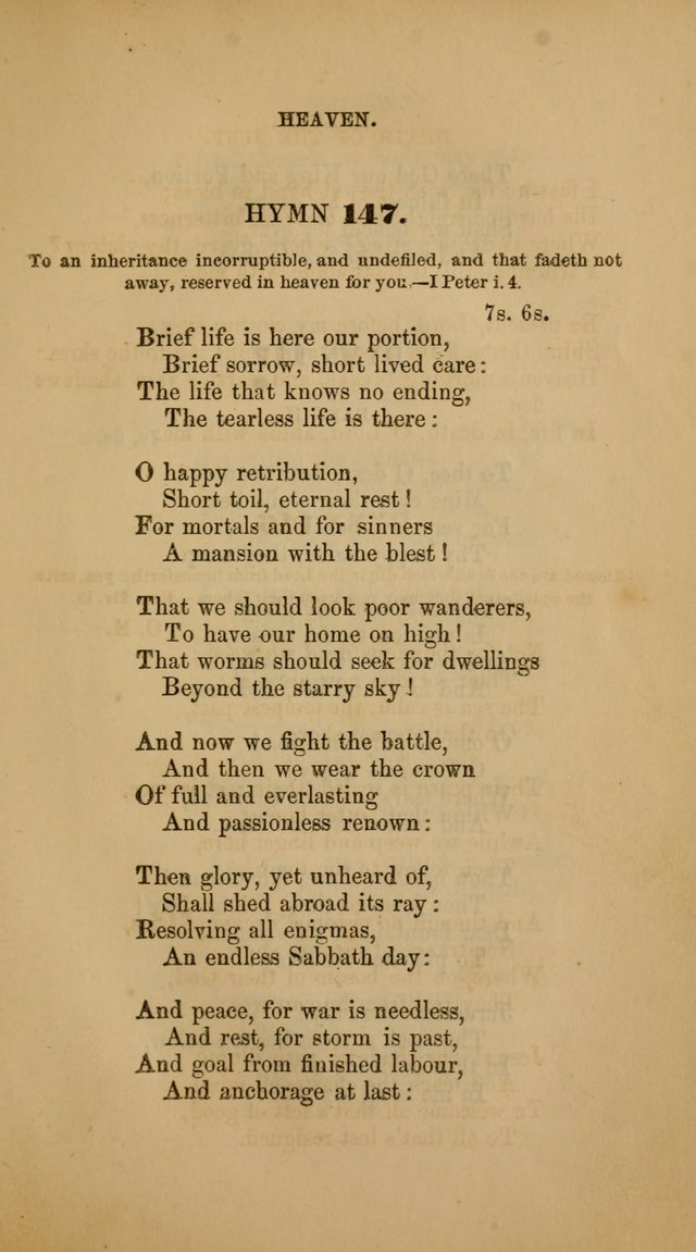 Hymns for the Worship of God: selected and arranged for the congregations connected with the Church of Scotland page 135