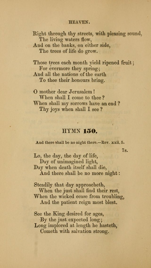 Hymns for the Worship of God: selected and arranged for the congregations connected with the Church of Scotland page 140