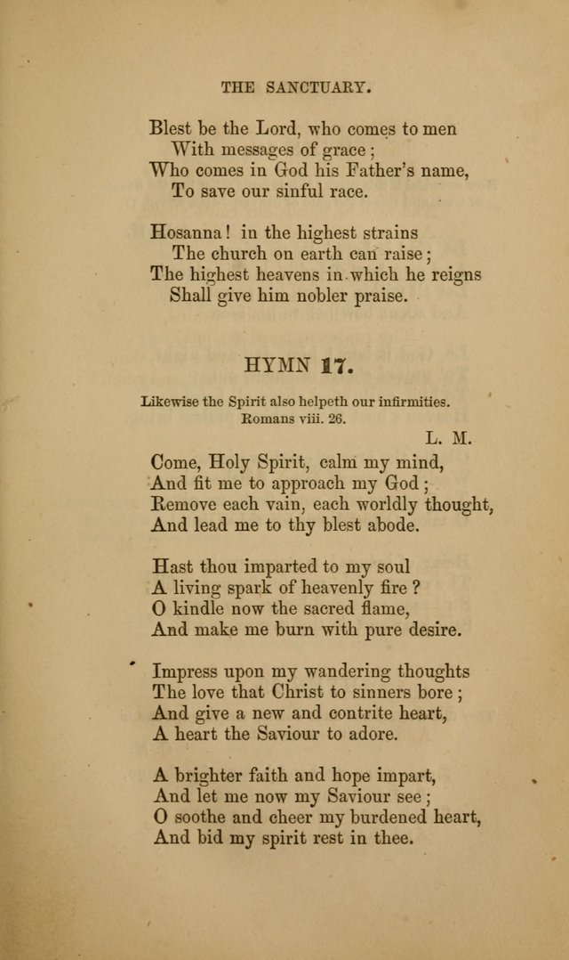 Hymns for the Worship of God: selected and arranged for the congregations connected with the Church of Scotland page 15